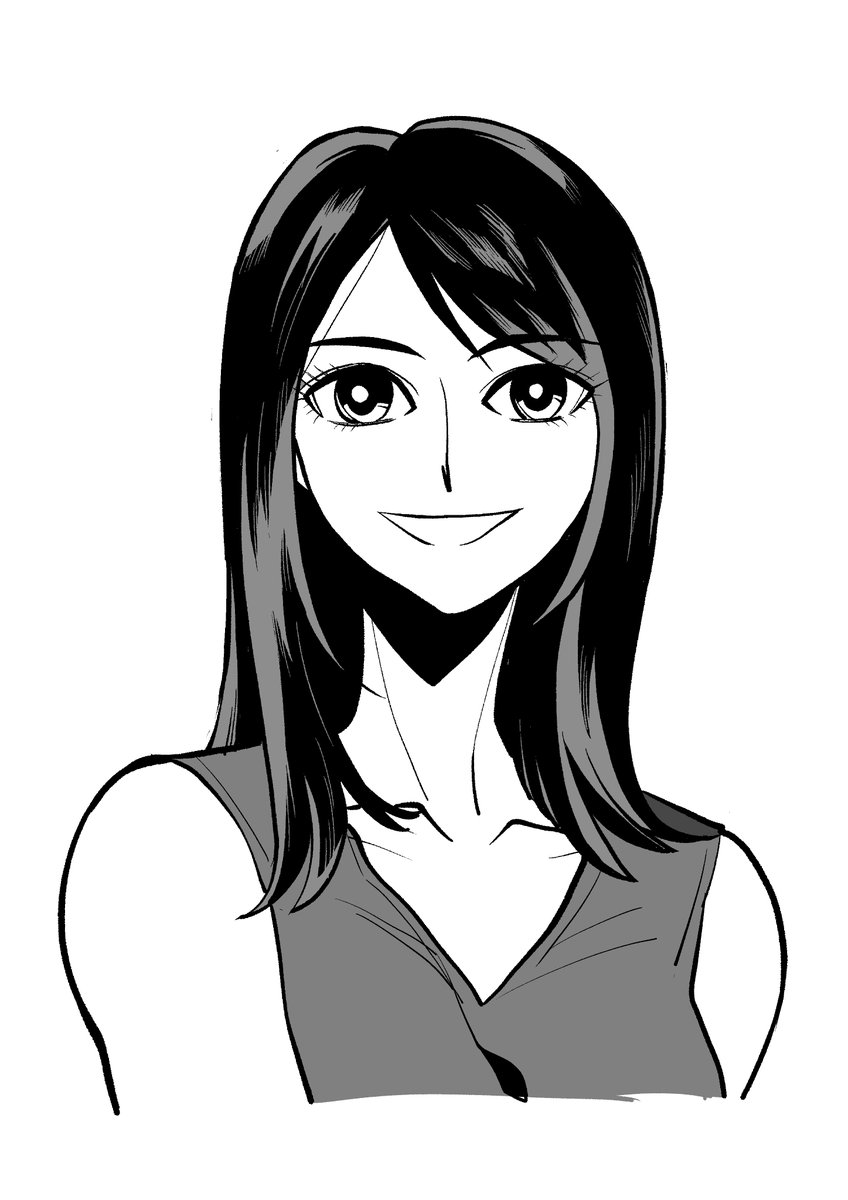 ファンティアのリクエストにより女優の広瀬アリス氏を描かせていただきました。自分は最近の俳優の方にはうとくて名前くらいしか存じないのですが、失礼にならないよう努力いたしました。明日もがんばりましょう!! 