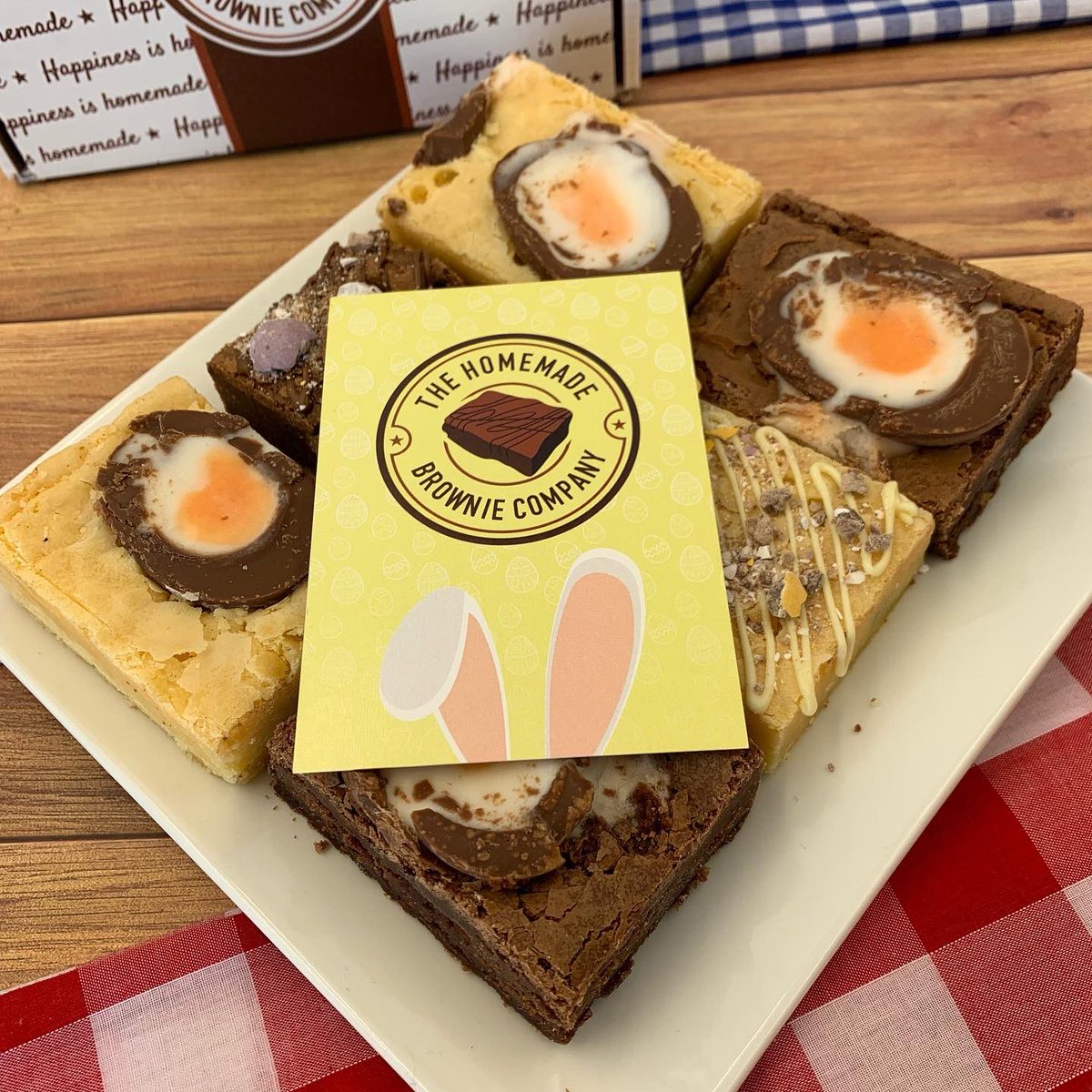 homemadebrownie.co.uk/products/easte… our Easter box is available to order online now #glutenfree #Easter