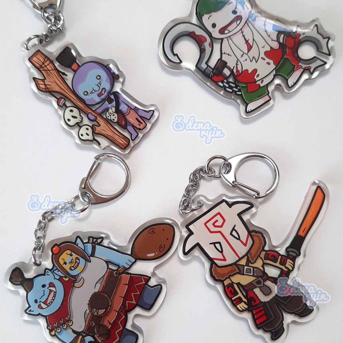 Denaryin's tweet photo. ✨Giveaway✨

Winner receives:
1 Dota phone handle &amp; 1 Dota keychain
Plus pick out 1 hero keychain (check reply)

Closes May 1st - Open worldwide

Good luck 🥳💙 https://t.co/hGv6p3ZhnI