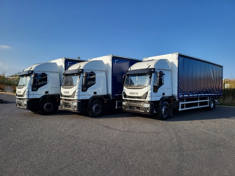 Look what arrived yesterday, cant wait to get these wrapped with our new logo!

#NewTrucks #Logistics #Delivery