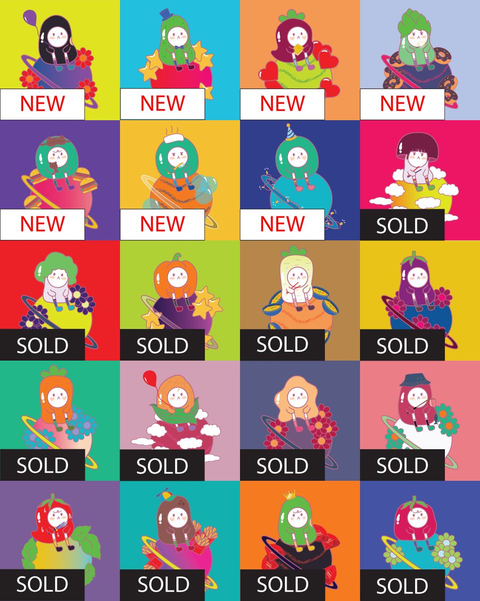 NEW Planet Babies have been born!!!😍🪐🌌

 #18, #19, #20 are TRIPLETS!💚

Adopt a Planet Baby to travel the Metaverse with you! Which one will you pick?💖

Available here: opensea.io/collection/pla…

Floor Price: 0.004 ETH (Polygon)

#NFT #nftart #nftcommunity #nftartist  #NFTjapan