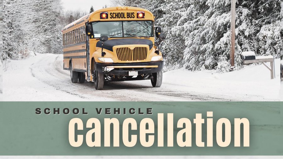 SMCDSB_SJA's tweet photo. Please note that School Buses and Vans in Simcoe County are CANCELLED TODAY! Our school is OPEN for student learning, but NO bus/van transport to/from school is available. Please be careful! @SMCDSB @SMCDSB_Faith https://t.co/uFDnVMjP7D