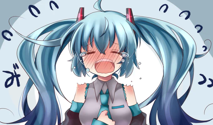 泣かないで…(再)
#初音ミク 