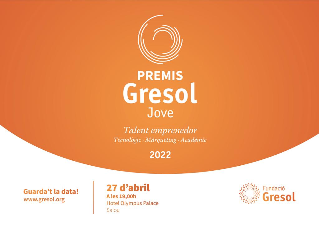 FundacioGresol's tweet image. Enguany arribem a la setena edició dels PREMIS GRESOL JOVE TALENT EMPRENEDOR. 

👉 La inscripció és gratuïta però haureu de fer la corresponent reserva de plaça via mail per qüestions d&apos;aforament: gresol@gresol.org