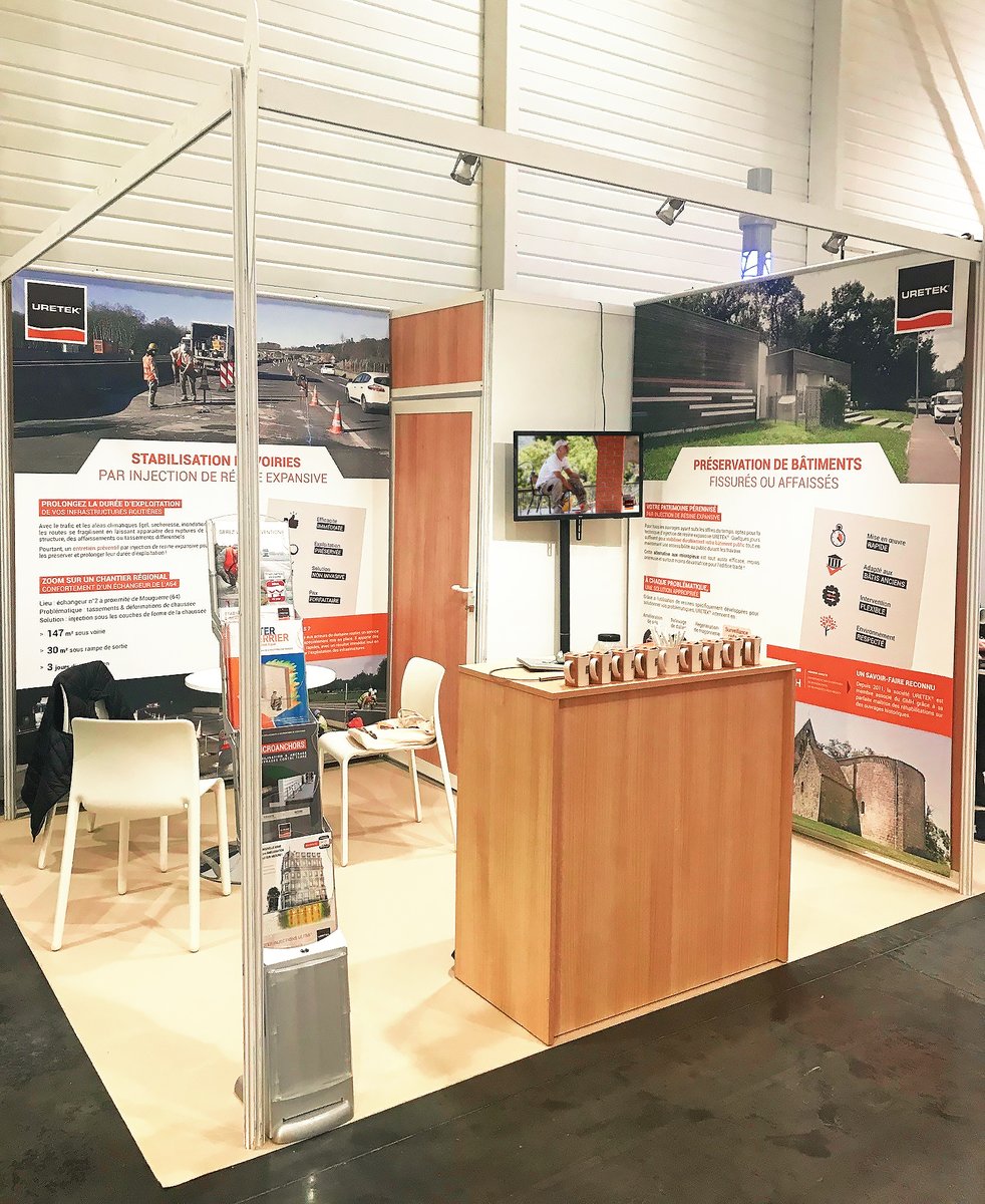 Nos ingénieurs URETEK® vous attendent jusque demain au SELAQ sur notre stand 109, pour le rendez-vous des élus et agents publics !
Plus d’infos: bit.ly/36CZep3
#uretek #salon #evenement #Bordeaux
