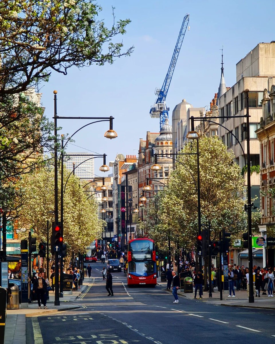 OxfordStreetW1's tweet photo. Spring doing its thing ๐ผ ๐ฑ ๏ฟฝ๏ฟฝ๏ฟฝ
#OxfordStreet #Springinthecapital #sunnierdays
๐ธ @247Map https://t.co/xasIOwbZuZ