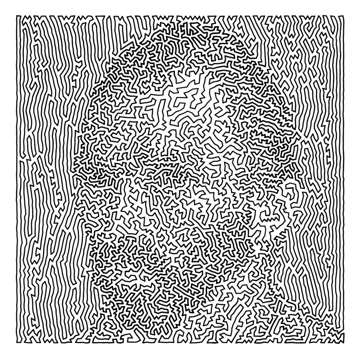 baabbaash's tweet photo. Textured TSP Art of Vincent van Gogh on the occasion of his birthday (March 30, 1853). Joint work with Rob Klock @KlockRob. (We obtained the tour with the marvelous Concorde TSP Solver.) #vincentvangogh #mathart #orms https://t.co/ZVQ4eCJ6Lw