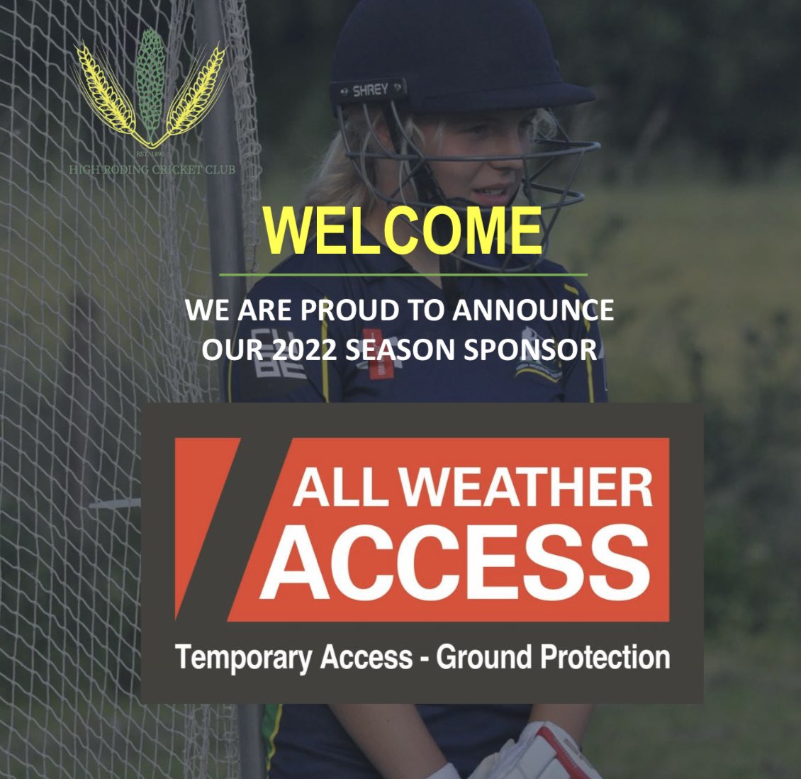 ladies_high's tweet photo. Delighted to welcome @all_weather_access as one of our 2022 Sponsors!
All Weather Access offer versatile ground protection solutions for either hire or purchase.
📞 01371 700510
#duradeck #tufftrak #trakmat #euromat #economat #portopath #sponsors #supportlocalbusiness #dunmow https://t.co/hzIPslbjJY