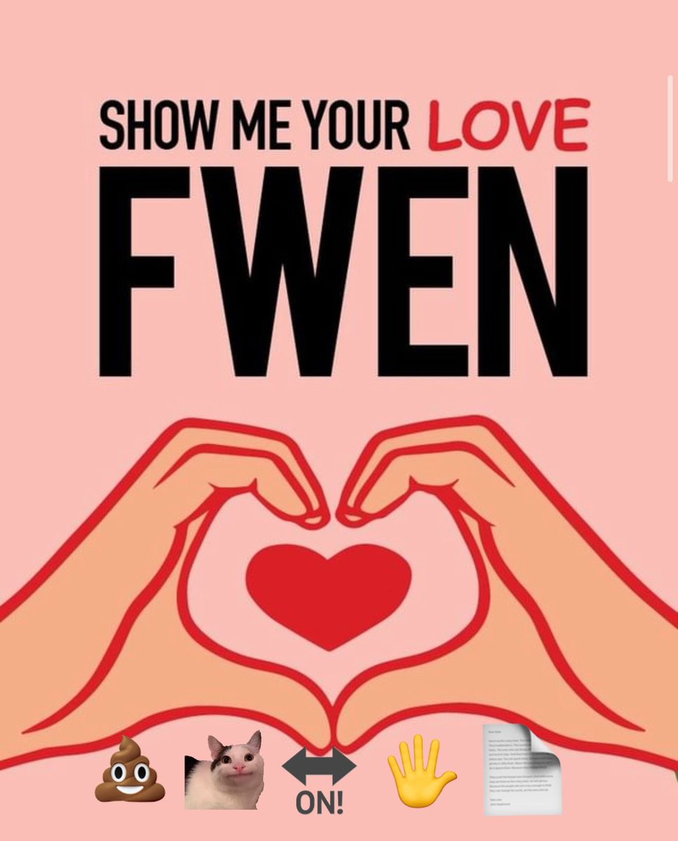Jeff_wcf's tweet photo. “Show me your love Fwen”
Show the world our’s love, Peace and love,hoping no war any where any days. #fwenclub #JoanCornella @fwenclub https://t.co/LTPCQZxeXQ
