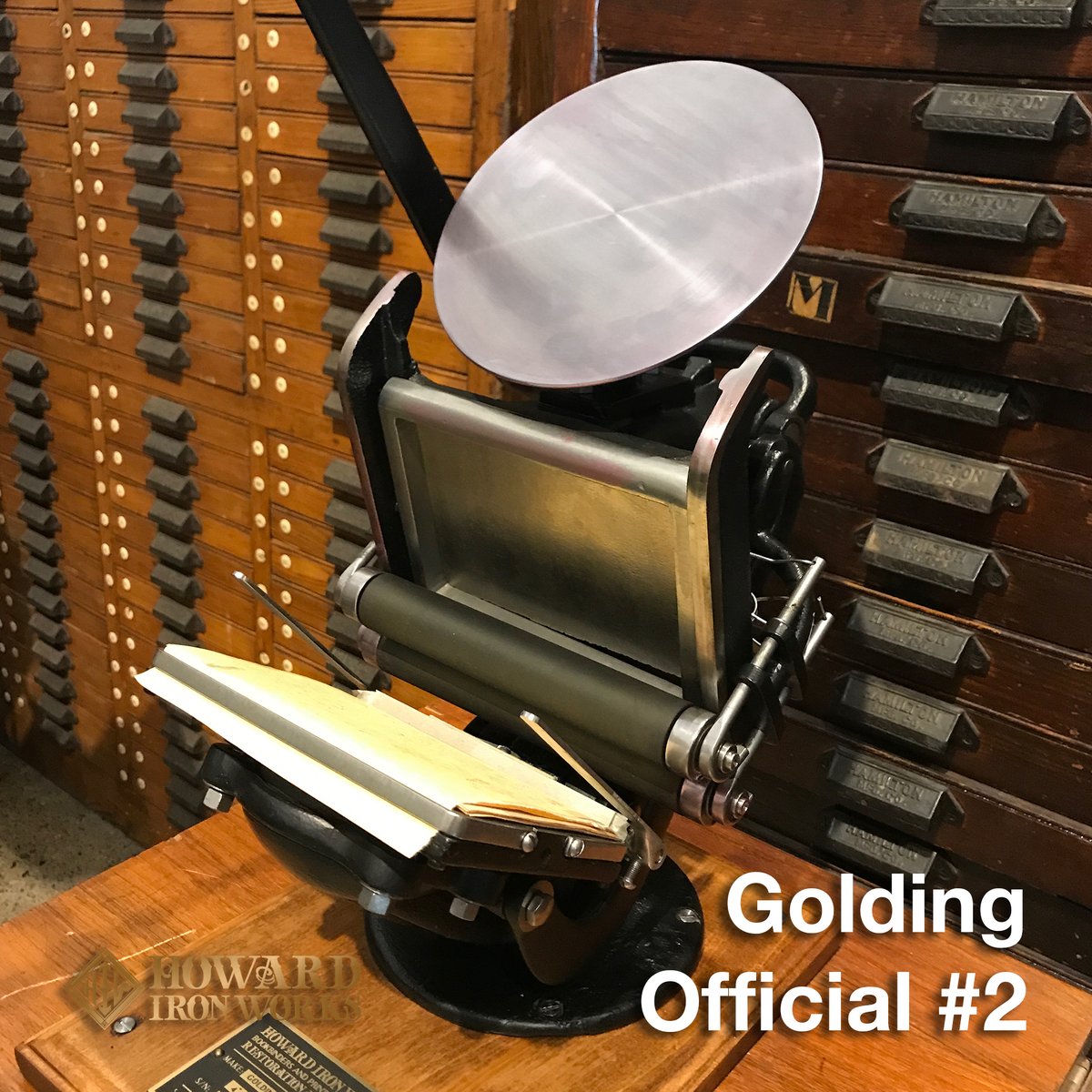 HowardIronWorks's tweet photo. Shining a light on these little gems that could easily be missed by visitors to our museum. Some done up & sparkling like polished #gemstones, some are still #diamonds in the rough – but all are loved & cherished.
#GoldingOfficial #Craftsmen #CandP #Pilot #Baltimore #Heidsieck https://t.co/sRHnSNIOIk