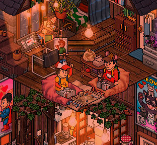 mixalemao_'s tweet photo. As crianças prontas para brincarem muito no Clubinho da Diversão (@Habbonight). 🧸🪀🪁 https://t.co/lkIHJa8FyV