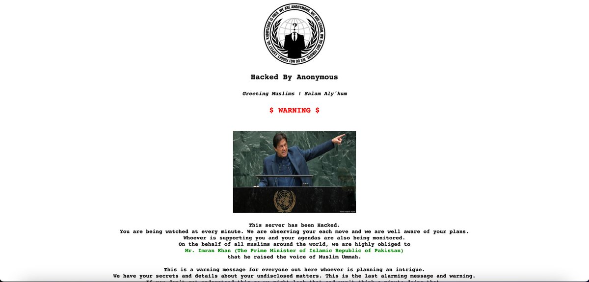 National Cyber Crew Pakistan tweet media