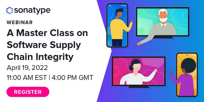 OpticcaSecurity's tweet photo. Learn from the best to:

🤔 Understand the basics of #softwaresupplychain integrity
🚀 Get up to speed on the latest #cyberattacks and #SSC threats
💪 Learn practical tools that empower your team to put integrity first

Join us here: https://t.co/pYby0yXd46 https://t.co/id1bGEedbl
