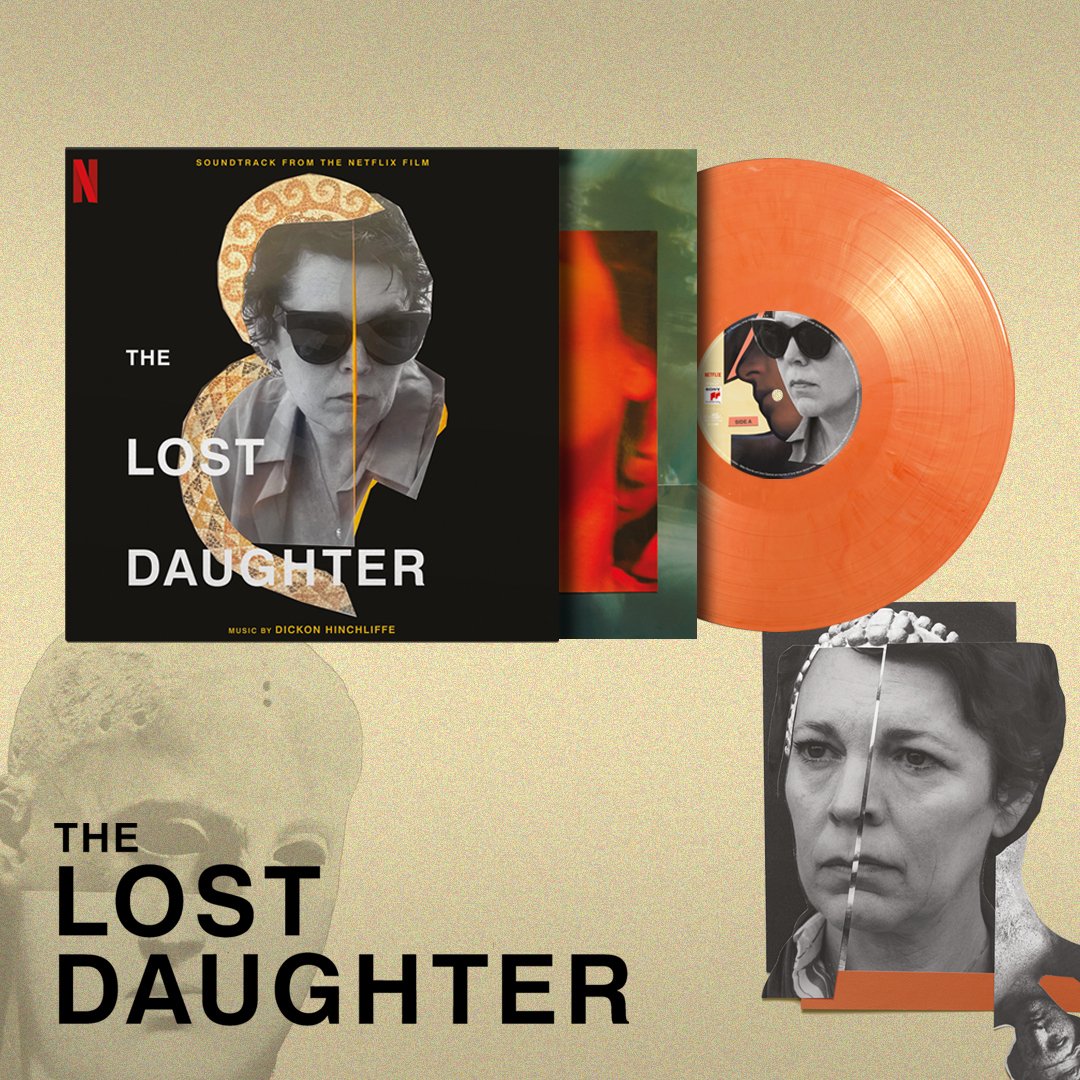 #TheLostDaughter soundtrack is now available to pre-order on limited edition orange 'don't let it break, peel it like a snake' vinyl 🍊 Feat. artwork by Yelena Yemchuk and liner notes from @mgyllenhaal and composer Dickon Hinchliffe. Get your copy here: smarturl.it/thelostdaughte…