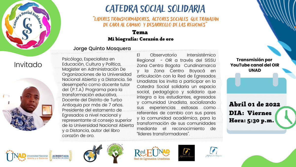 El OIR de las Regiones UNAD tweet media