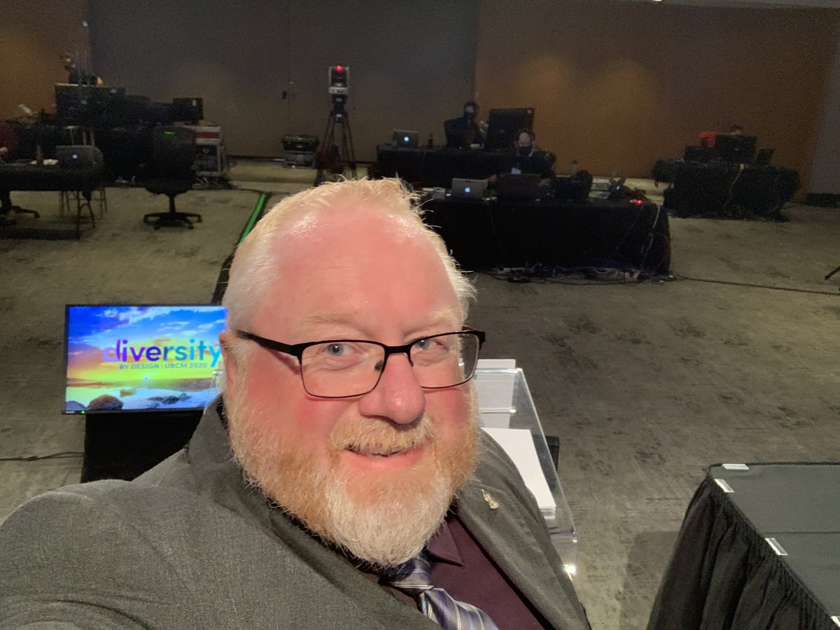 IAmCarlJensen's tweet photo. Just TWO MORE SLEEPS until #AVICC2022! Will be my last chance for an ##AVICCselfie, hopefully there will be a few more in the audience than the last time I did one in 2020 when we held our #AVICC AGM during #UBCM2020. @THEAVICC @UBCM #localgov #CSaan https://t.co/Ur41XBWCOC
