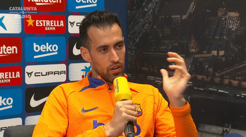 Forcabarca_a's tweet photo. نصيحة القائد س.بوسكيتس لـ جافي وأراوخو: "من غادر النادي ندم على ذلك لاحقاً" https://t.co/5Dvo6J8X8a