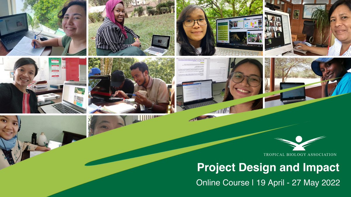 TropicalBiology's tweet photo. Do you want to work in the environmental NGO sector? Providing desired skills not taught as part of your degree, our course on Project Design and Impact will help stand you apart from other candidates and secure your career-defining role. https://t.co/glhaT89xxh #conservation https://t.co/AyaspfSKMP