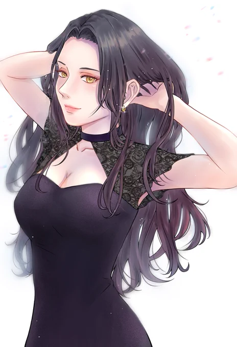 1巡目感想:「もうわからんとにかくケバいお姉さん描けた」#3ヶ月上達法 