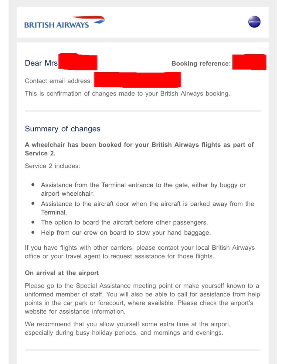 EMundora's tweet photo. @British_Airways No. This is a BA service and a BA failure. The assistance did not arrive on time so she missed her flight. She had to wait 15 hours for the next one. She was only given a £20 voucher for food, but no one to help her get it. She is 70 years old and can barely walk. Shameful. https://t.co/Wkgaq8Dx3g