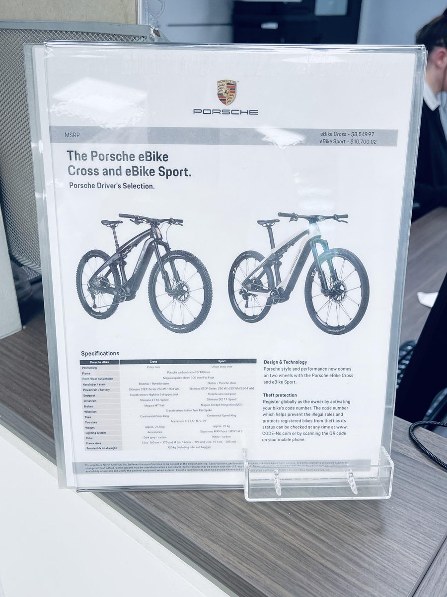 Visit us here at Porsche North Scottsdale to learn more about the Porsche Electric Bike. #PorscheNorthScottsdale #PorscheeBike