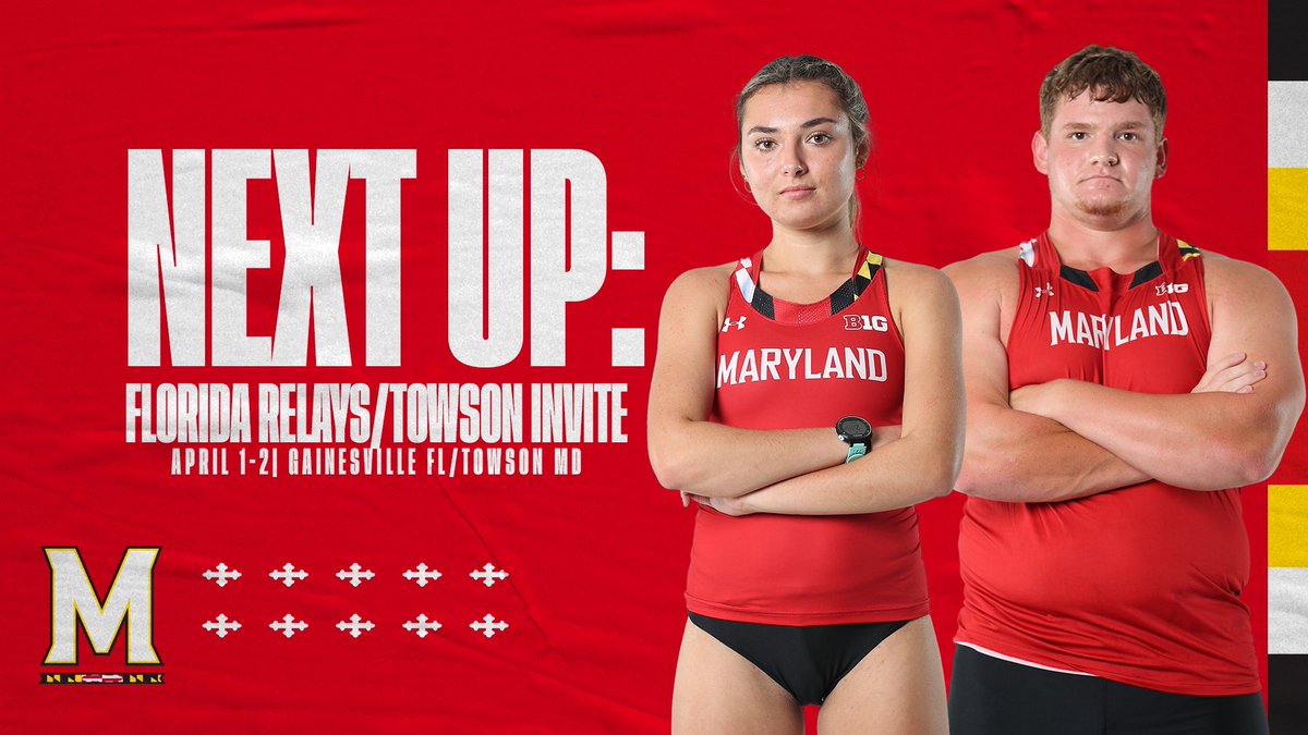 ℕ𝕖𝕩𝕥 𝕌𝕡: Florida Relays/Towson Invite

📆: April 1-2
📍: Gainesville, FL/Towson, MD
📊: ter.ps/y6s
📊: ter.ps/y6r
🔗: ter.ps/y6q

#KeepUp🐢