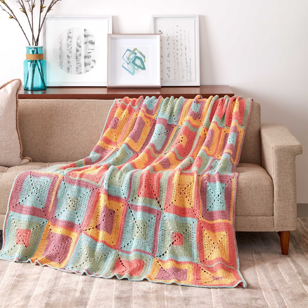 mooglyblog's tweet photo. Self-striping yarn makes this simple #crochet blanket extra soothing - on the hook and off! β₯ https://t.co/OiE9c7l2yk #yarnspo #caron #freecrochetpatterns #natcromo https://t.co/TVDh3Uoc11