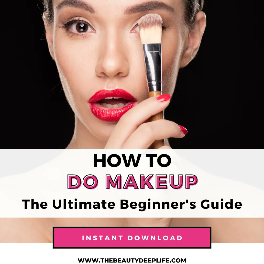BeautyDeepLife's tweet image. The perfect guide for getting started with makeup! (74 + pages ebook) to help you take your look to the next level. Click here now to gain access: buff.ly/39xYQXt
#makeupguide #howtoapplymakeup #makeuptipsforbeginners #foundation  #concealer #makeupbrushes #makeupproducts