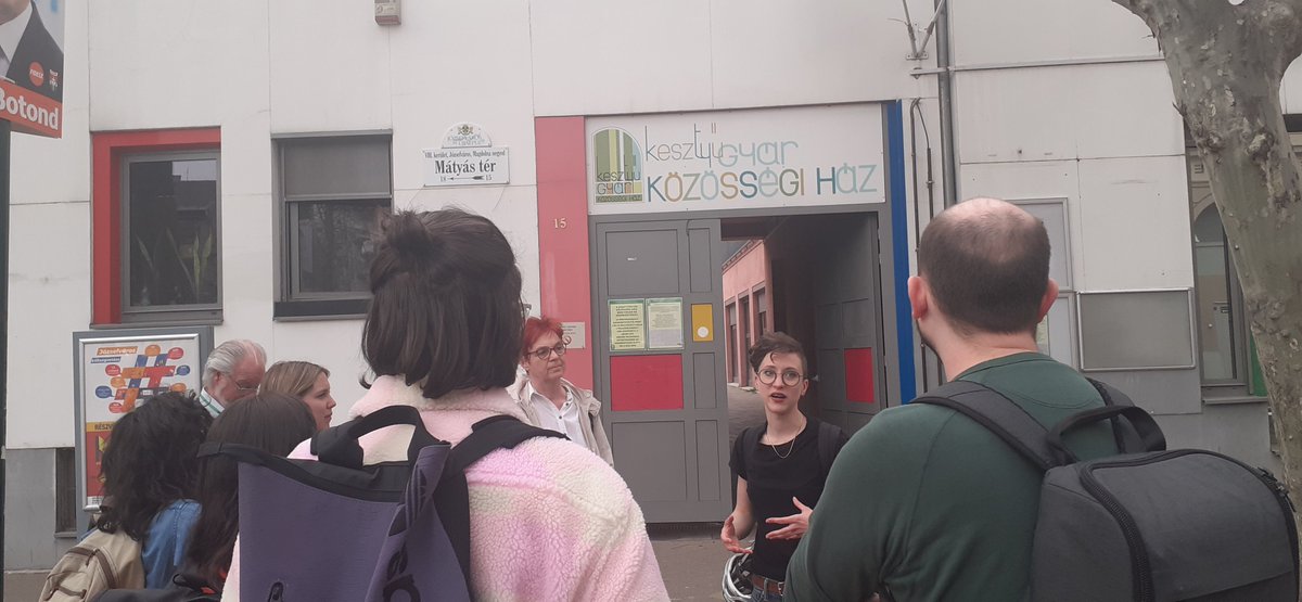 redwell_itn's tweet photo. They guided us in a visit of community-led projects in District 8, including housing, community centres and public spaces. (2/2)
#REDWELLBudapest #sustainability #housingaffordability #sociology #socialhousing #participation https://t.co/9NLvI1q2u5