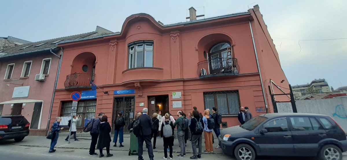 redwell_itn's tweet photo. They guided us in a visit of community-led projects in District 8, including housing, community centres and public spaces. (2/2)
#REDWELLBudapest #sustainability #housingaffordability #sociology #socialhousing #participation https://t.co/9NLvI1q2u5