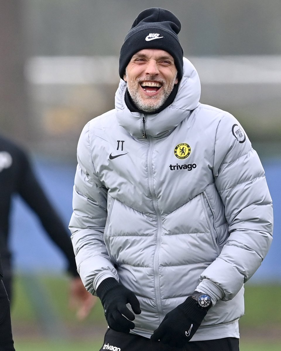 ChelseaFC's tweet photo. Gaffer. 😁 https://t.co/bvl18osOmR