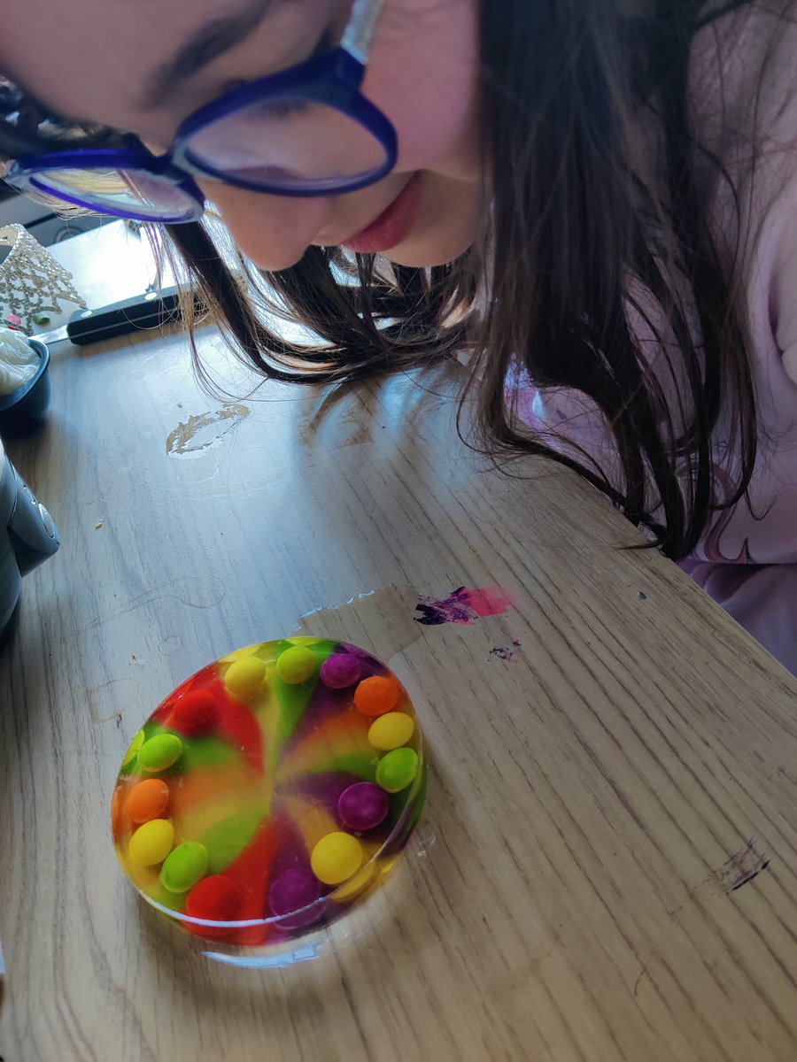 TrinityAcadA's tweet photo. Our Science competition winners all received a prize in last week's celebration assembly - a Science 'takeaway' box. ๐ฅผ๐งช Rosie in Year 3 has already been trying hers out at home. #scienceisforme https://t.co/4Sub2Jv2CH