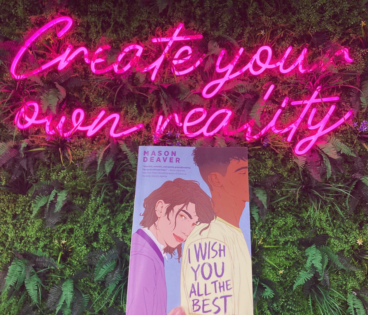 QueensAccomm's tweet photo. We're spotlighting one of our books from our new #LGBTQLibrary in partnership with @insidequbsu. Today we are spotlighting 'I Wish You All The Best' by Mason Deaver. The book charts the story of Ben a non-binary person who uses they/them pronouns. https://t.co/06CciFCwvC