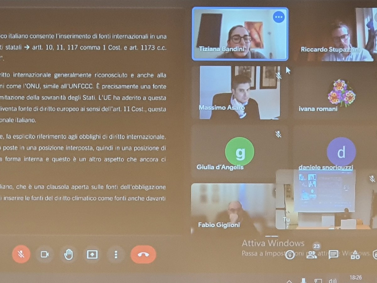 DiSpSapienza's tweet photo. 🔵 Come rispondere alla #crisiclimatica 🌍? A #DialoghiUE 🇪🇺 parliamo di #climatejustice e climate litigation insieme a Tiziana Bandini, avvocato esperta di clima e  #EUClimatePactAmbassadors ⤵️ https://t.co/ItkQaqX2BS