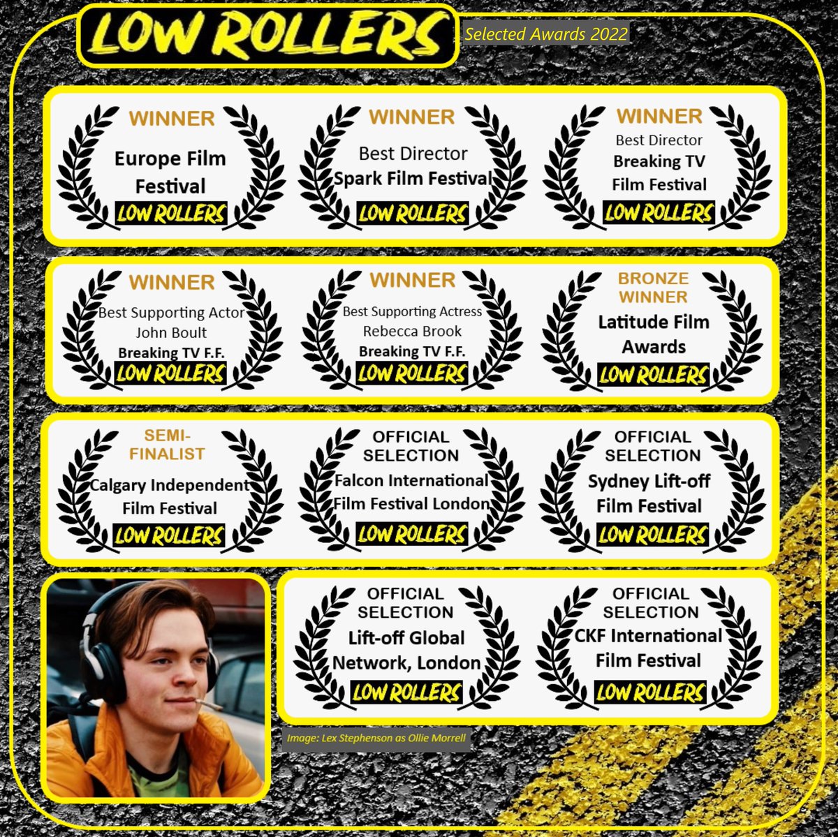 HullywoodReport's tweet photo. 4. #awardwinning @EuropeFilm @latitudeawards @fifflondon @SydneyLiftOff @liftoffnetwork @CKFProduction
Pic: #lexstephenson https://t.co/9HRuoAKUyy