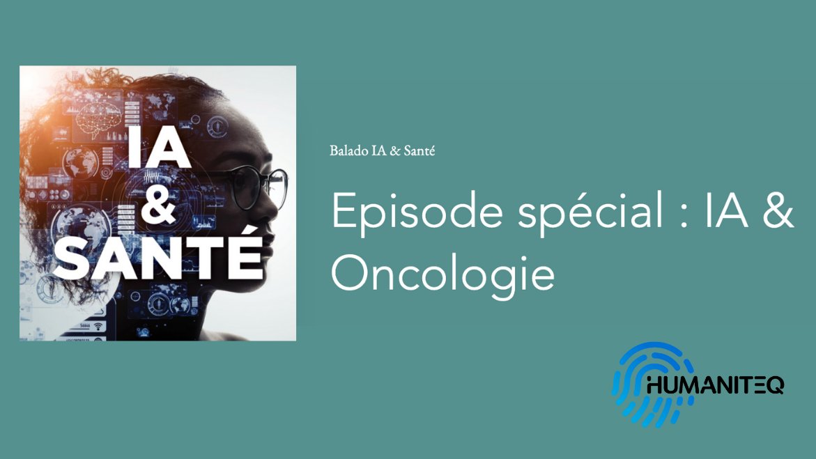 AxeOnco's tweet photo. 🎧 Dans l'épisode spécial du balado «IA &amp; Oncologie», la Dre Julie Lemieux, hémato-oncologue et chercheuse, explique la façon dont l’#IA peut favoriser le dépistage du #cancer. | https://t.co/ZeODD2QDRd

@humaniteq  @CRC_ULaval @crchuqc @chudequebec
@facmedUL @universitelaval https://t.co/VmJA0Lhe6R