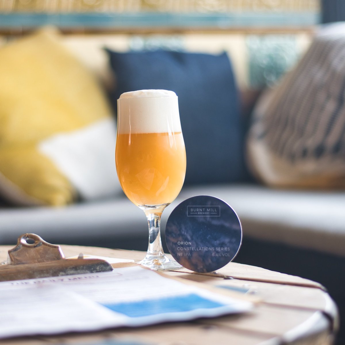 butchershookpub's tweet photo. // Wednesday Juice //
@BurntMillBeer juicing it up to the max with this and sure to brighten up this terribly grey day. 

#dontstayin #wherehasspringgone https://t.co/o86kPaiDYs