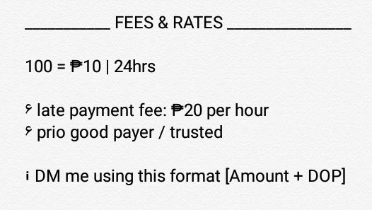 doods_service's tweet photo. I'll open again on April 1, may changes narin sa lpf 😊 https://t.co/BOBwRuJDXt