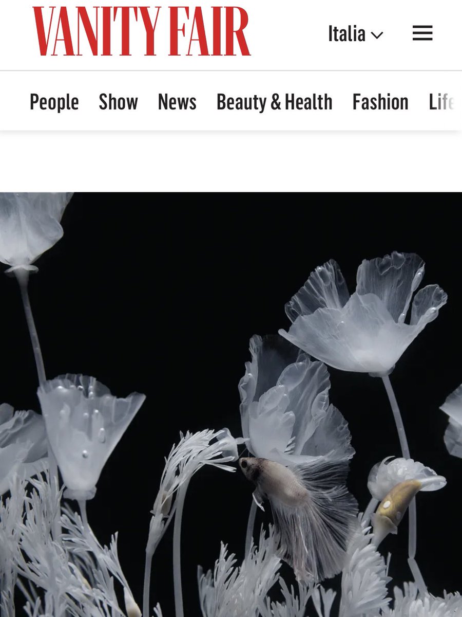 lunaikuta's tweet photo. My Betta and I are both super honored to featured on @VanityFairIt thank you @valuartdotcom #VFNewDigital https://t.co/n8Ma9ZmCHk