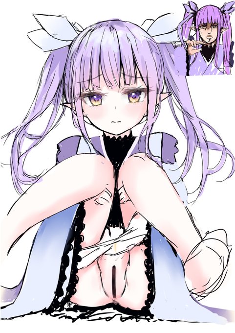 プリコネのキョウカちゃんです。どっちがいいでしょう・・・ 