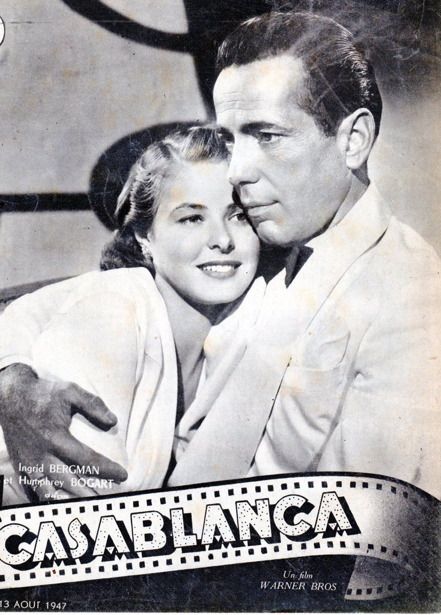 MODEL_Livres's tweet photo. 📢[PODCAST] 📢
“ Pourquoi “Casablanca” de #MichaelCurtiz, " 80 ans après continue de nous émouvoir”; à retrouver dans #LeRéveilCulturel par #TewfikHakem @franceculture
Entretient avec le graphiste, scénariste, romancier, #TitoTopin qui rend hommage au film
https://t.co/QhHEpO3FfZ https://t.co/zGrySpMk4s