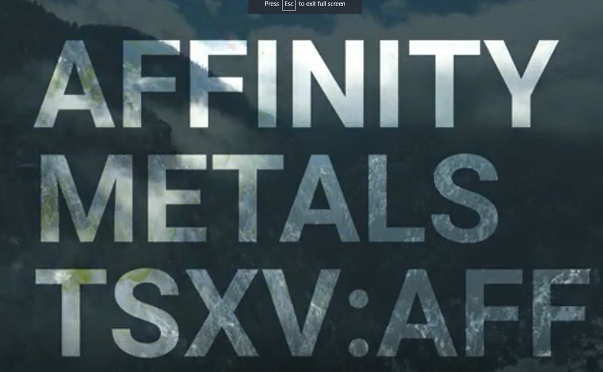 Robust Gold, Silver Projects &amp; Promising Drill Results ow.ly/YzRB50Iw43c <a href="/AffinityMetals/">Affinity Metals Corp.</a> #TSXV: $AFF #mining #video