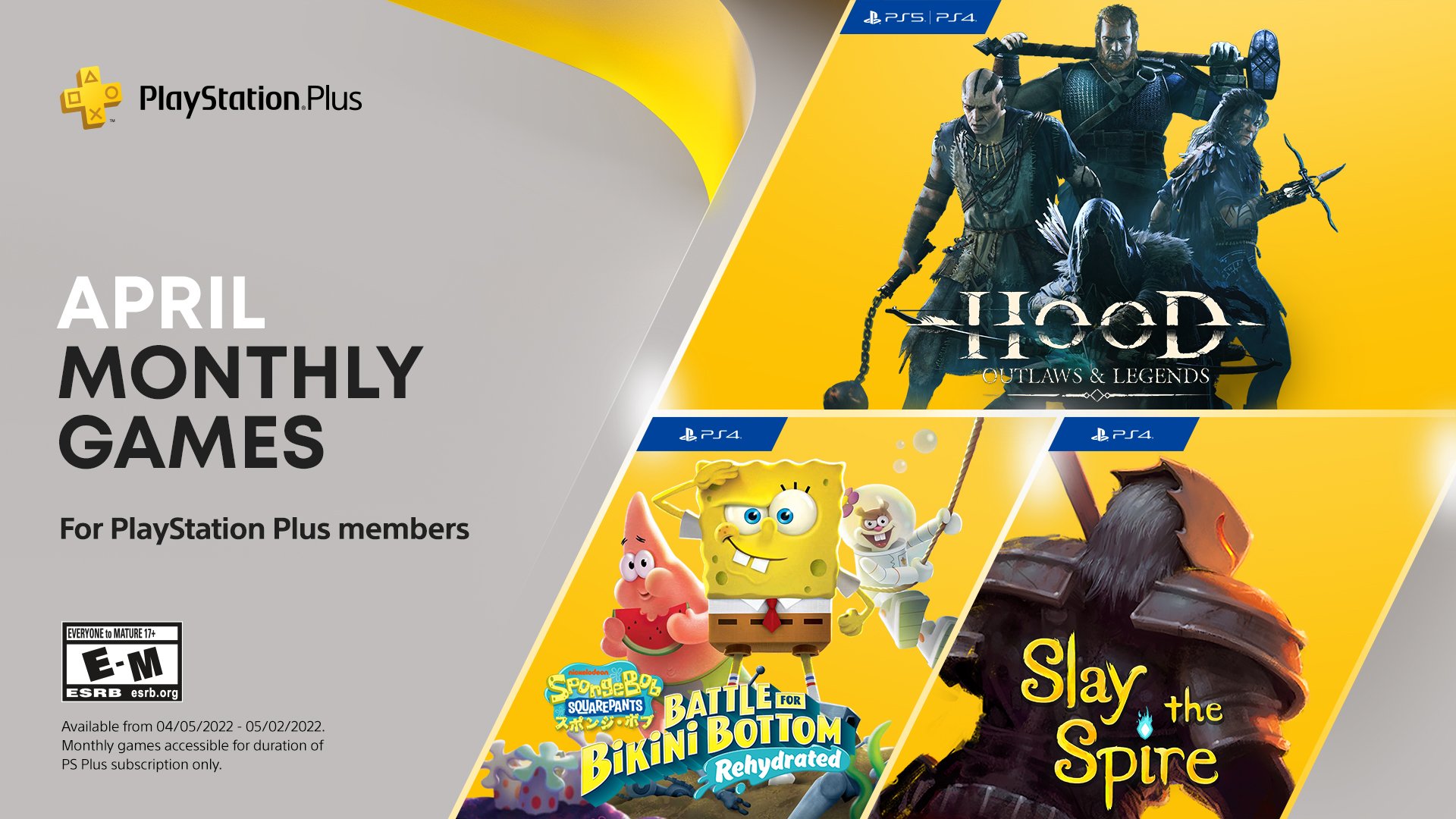 Wario64 on Twitter "April PS+ Lineup confirmed Hood Outlaws