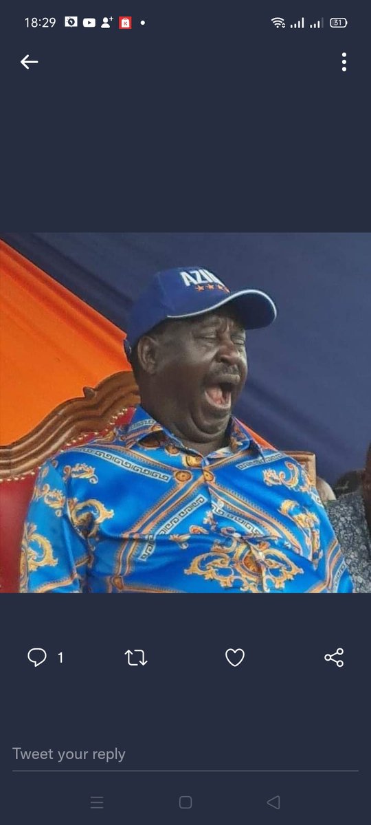GeneralManucho7's tweet photo. Another reason why Raila should not be voted as the 5th ππ. #RejectRailaOdinga
#Rejectstateproject https://t.co/MC4e5AABce