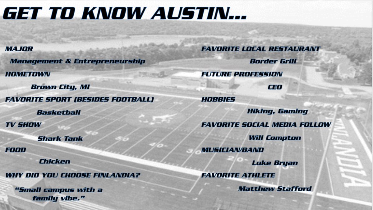 Finlandia University Football tweet media