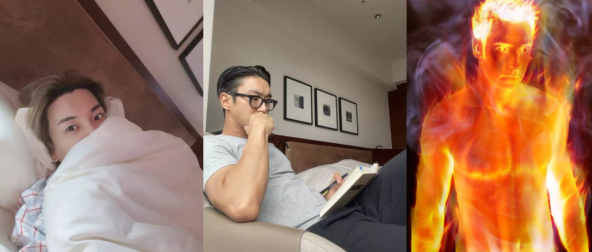 Eunhae0404_1510's tweet photo. Leeteuk         siwon            donghae 
Sleeping 😴 reading 📚  fantastic 4🔥 https://t.co/0bIh2p84to