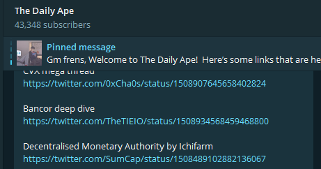 EZ_Ape's tweet photo. #ICHI in @Darrenlautf's The Daily Ape 

Soon everyone will want #DMAs and #AngelVaults

#ProtocolOwnedLiquidity #AssetsUnderManagement https://t.co/cyn2KkKXB2