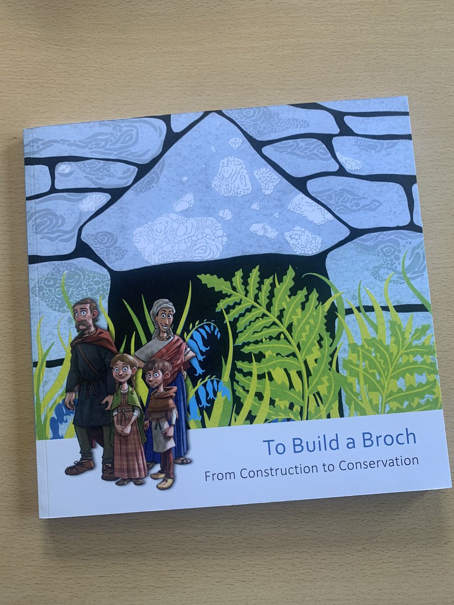 heald_andy's tweet photo. Thrilled to be part of this amazing collaboration. Accessible and beautifully illustrated. All the things archaeology should be. And, as ever the brilliant vision of Matt who took us along for the ride @ForestryLS. @HistEnvScot @ScotArchStrat @TheBrochProject @aocarchaeology https://t.co/1bpNBKAATG