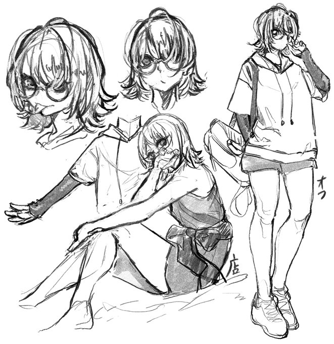 リョナ風俗漫画キャラデザ思案 