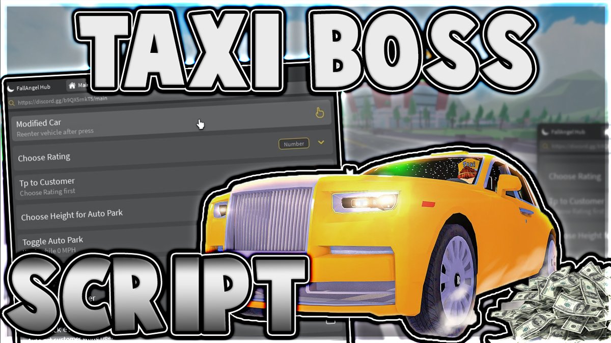 AhmedMode_YT's tweet image. *NEW* ROBLOX TAXI BOSS HACK SCRIPT AUTO FARM INFINITE CASH AUTO PICKUP CUSTOMERS (PASTEBIN 2022)

Video of the script: youtu.be/Np6zGJ_QwVU

Download the script here: ahmedmode.com

#roblox #ahmedmode #robloxhacks #robloxcheats #robloxexploits #robloxmods